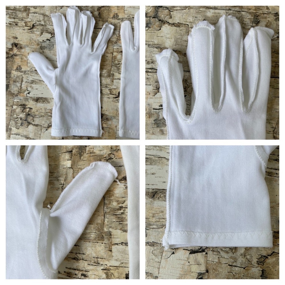 Women’s Vintage Gloves White Vintage Gloves - Picture 14 of 15
